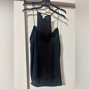 Nine West Black Sleeveless Top